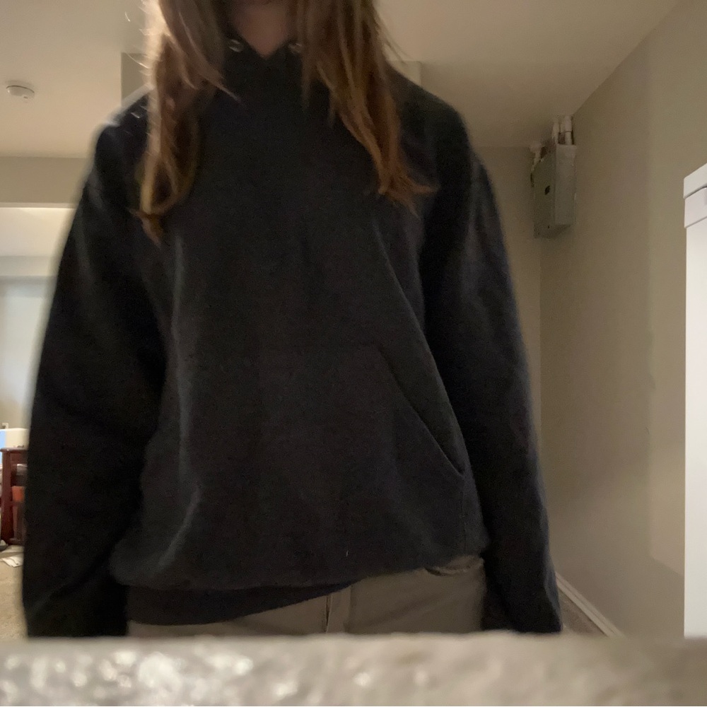 Grey hoodie